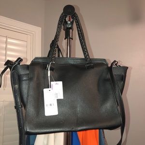 NWT Large Black Shoulder Bag